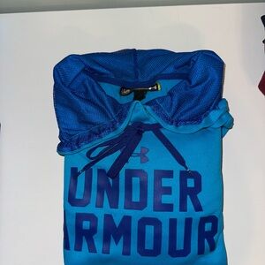 Under Armour Blue Sweatshirt Lightweight Athletic Top